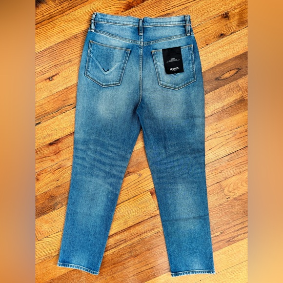 NWT Hudson Zoeey High Rise Straight Crop Jeans Size 30 - Picture 2 of 6